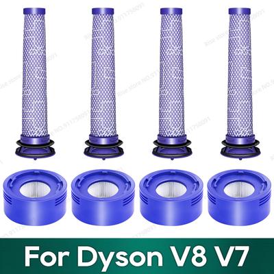 Kompatibel für Dyson V7 V8 Zubehör, Dyson DC58 DC59 DC61 DC62 Filter