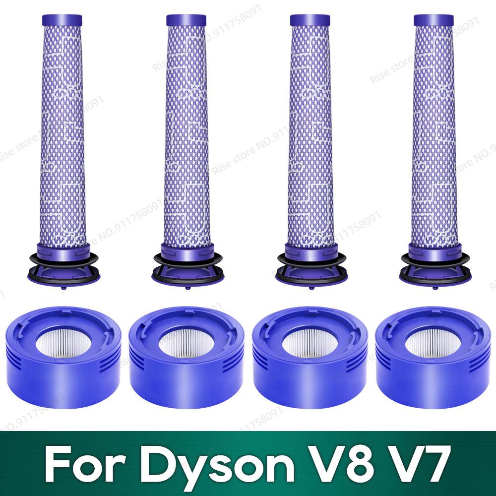 Compatible for Dyson V7 V8 Accessories, Dyson DC58 DC59 DC61 DC62 Filter
