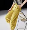 Demana Women's Bare-Feel Elastic Waist Cropped Pants