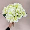 Hydrangea Flowers Silk Realistic Bouquet For Wedding Decor Photo Props Gift