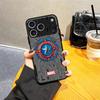 Back Phone Cover Case for iPhone 17 Pro Max 17e 12 7 8 SE 13 Mini Air XS XR 14 15 11 16 Plus Marvel Hero Logo