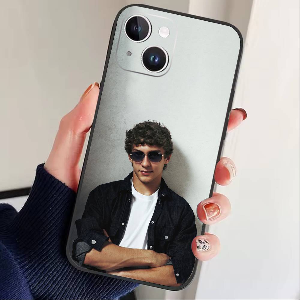 L-Kimi Cool A-Antonelli Phone Case For iPhone17,16,15,14,13,12 Plus,Max Soft Silicone Black Cover