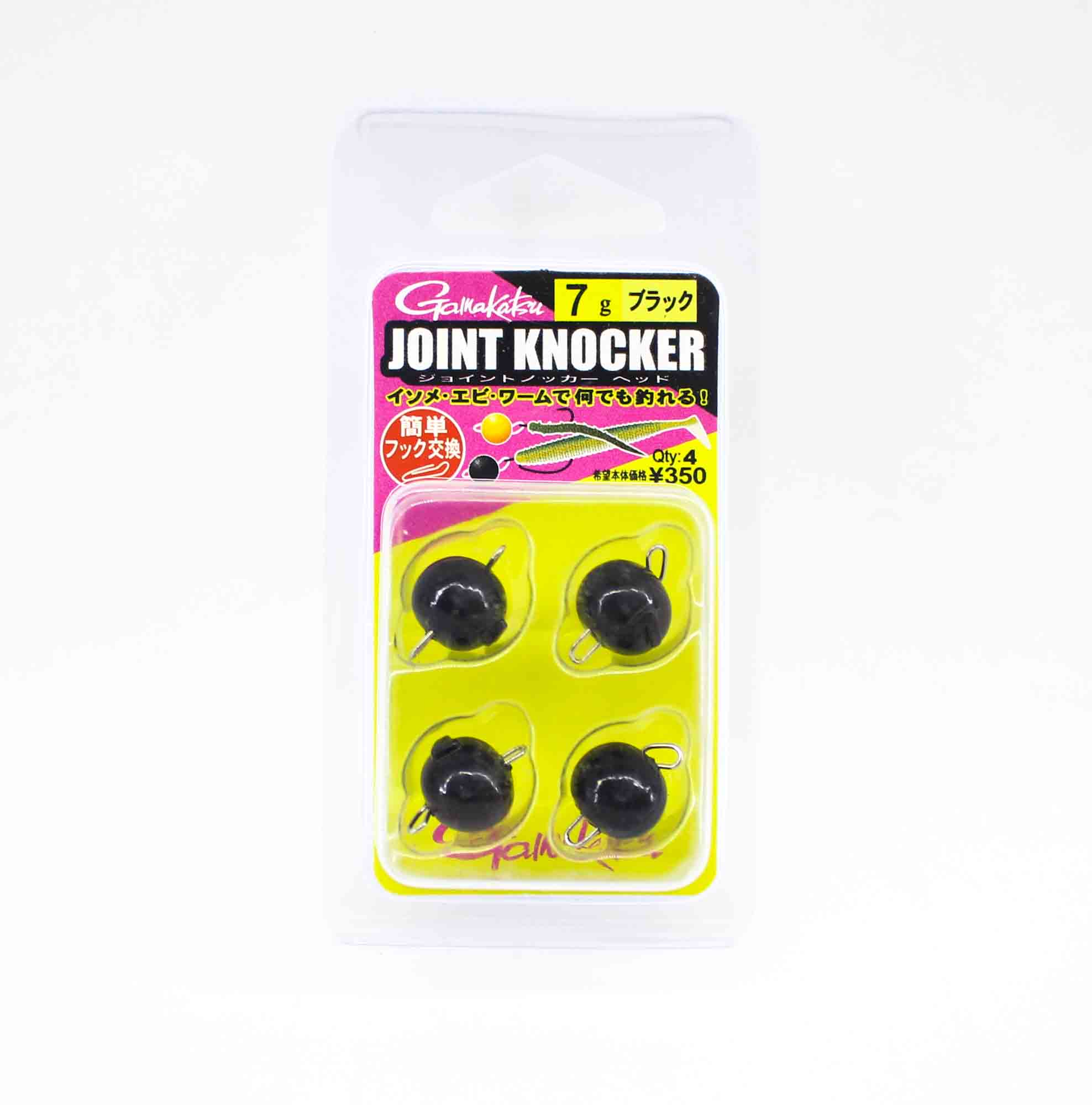 

Джиг-головка Gamakatsu 19255 Joint Knocker 7 грамм, 4 штуки в упаковке (2553)