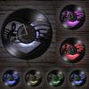 Music Notes Wall Art Treble Clef Vinyl Record Wall Clock Hanging Sheet Music Art Vintage Watch Rock N Roll Music Lover Gift