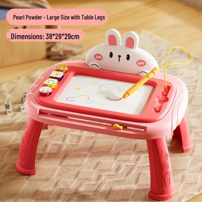 Large Magnetic Children's Drawing Board - Colorful, Erasable Doodle Table for Home
