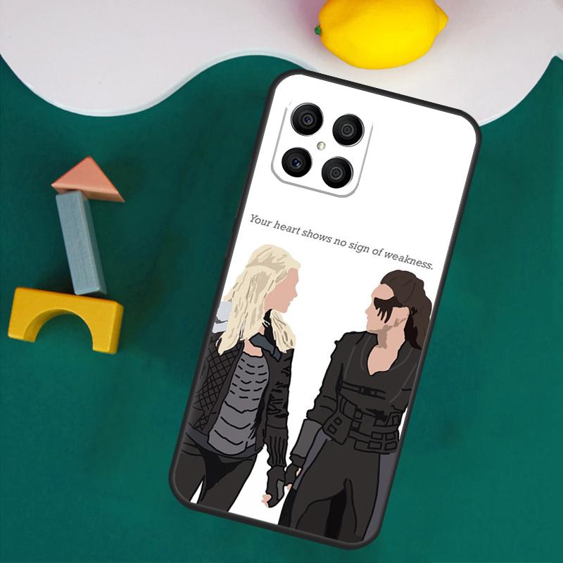 Commander Lexa The 100 Case For Honor Magic 7 Lite 5 6 Honor 200 Pro 50 70 90 Lite X9a X8a X8 X9 X8b X9c X9b Cover