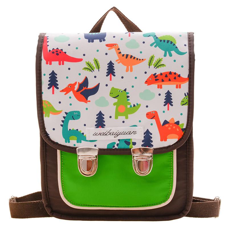 Trendy Gender-neutral Kids Backpack Durable Nylon Material With Soft Handles For School And Travel