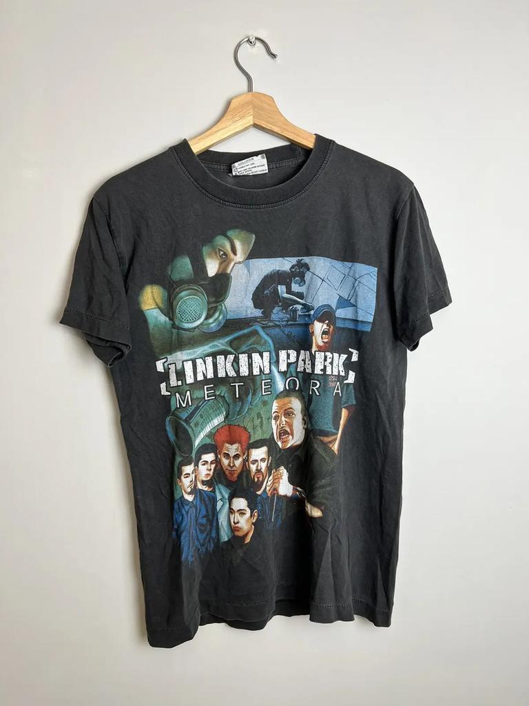 Rare Vintage 00s Linkin Park Meteora Numetal Band Tee