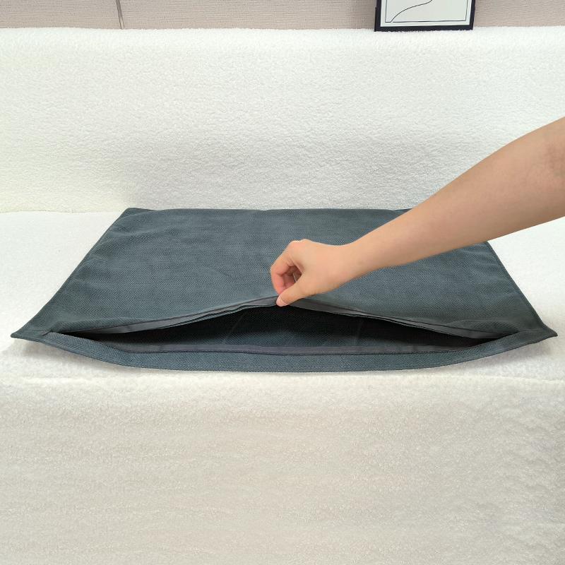 

Chenille Rectangular Pillowcase Large Size Cushion Cover Pillow Cover Without Cores for Living Room Sofa Headboard Backrest 35x65cm