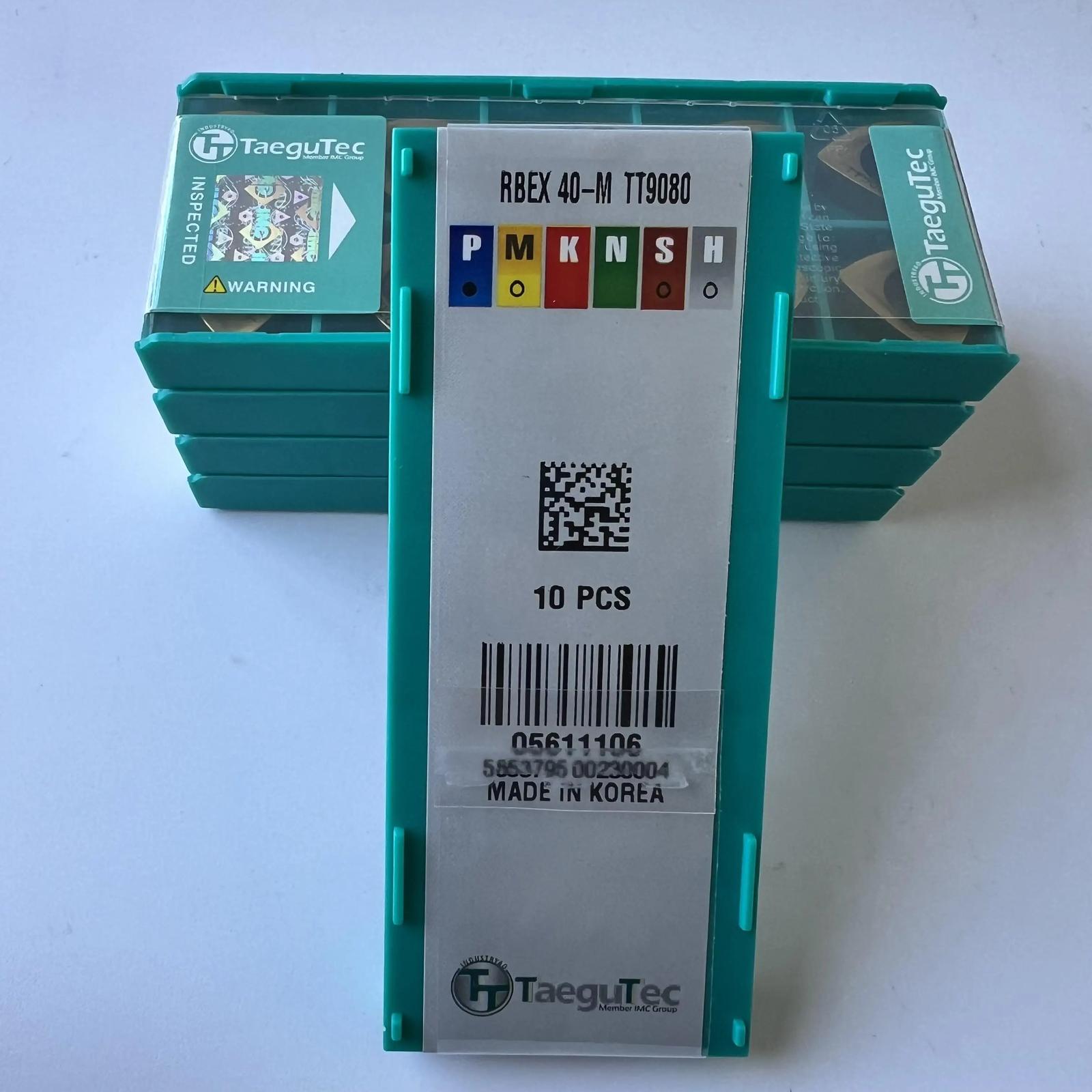 

RBEX40-M TT9080 / Industrial indexable Carbide Inserts 10 Pcs