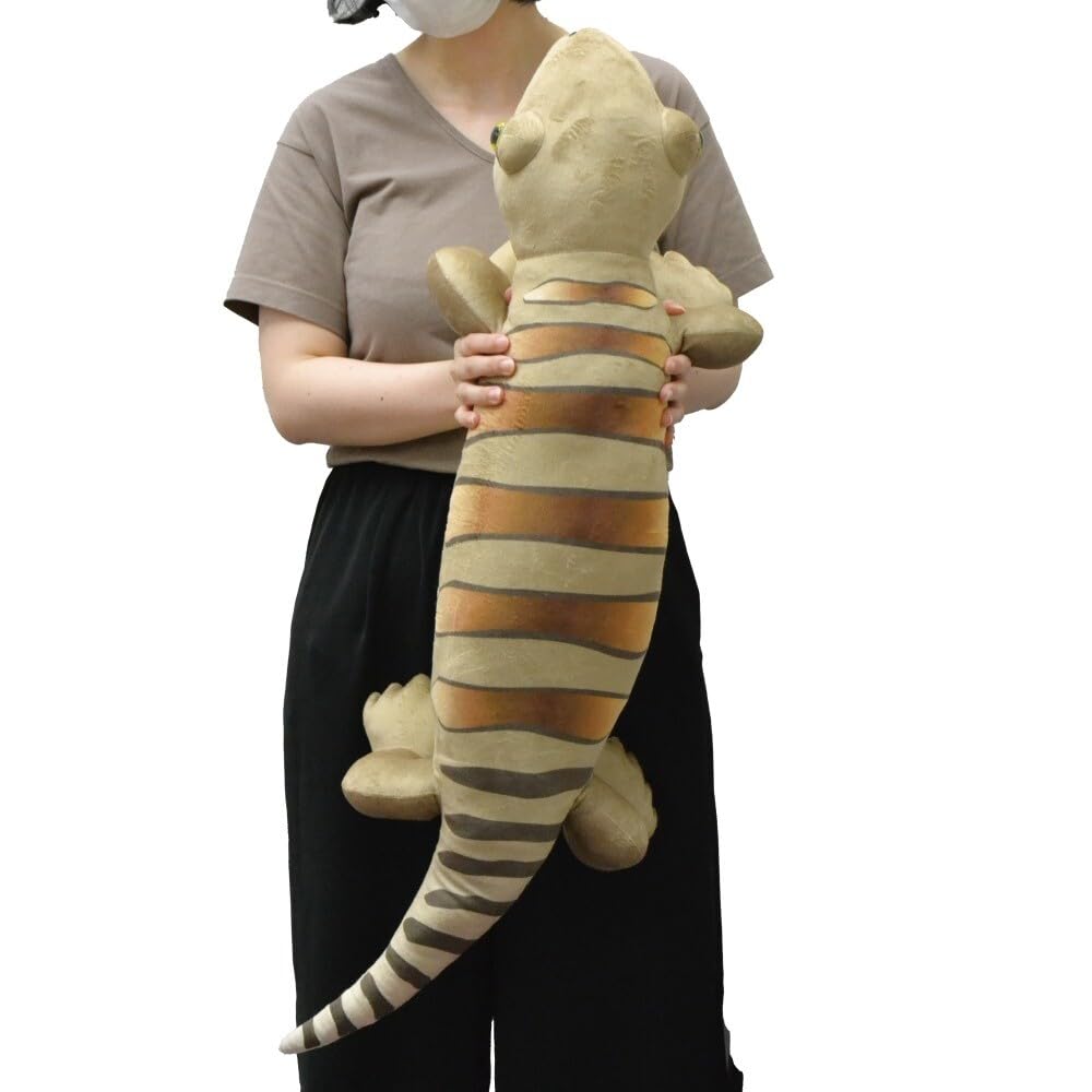 Yamaji Big Plush Toy Blue Tongue Lizard Approx. H19 X W30 X D95cm 11673