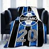 1PC Grêmio FBPA Printed Soft Flannel Blanket Throw for Adult Bedroom Living Room Sofa Camping Travel Fan Gifts Christmas Gifts