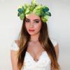 Butterfly Floral Crown Hairband Sweet Carnival Hair Accessories Simulation Flower Hair Hoop  Daily