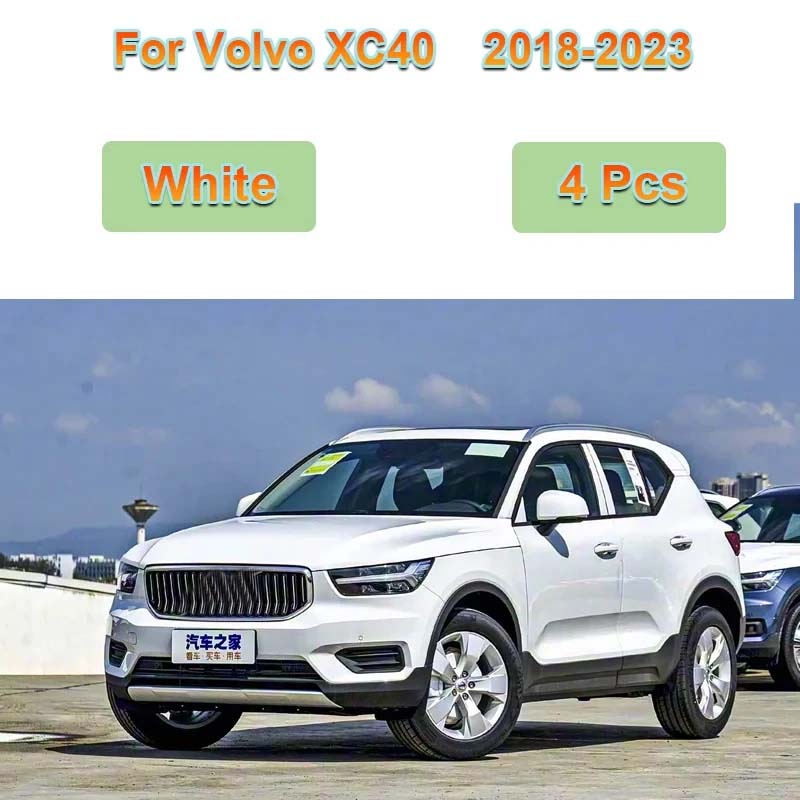 Painted For Volvo XC40  Accessories 2018- 4PCS Front Mudguards Splash Guards Rear MudFlaps Fender Flares Car Accessories