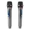 UHF Wireless Handheld Microphone System 1 for 2 - Dynamic Cordless Microphone for Outdoor Home Singing and More