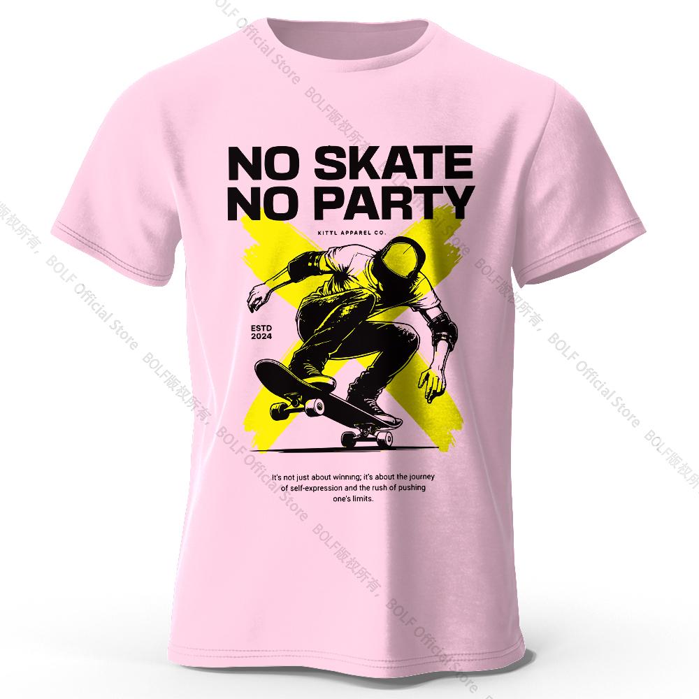 Skateboard Grafik T-Shirt 100% Baumwolle Urban Streetstyle Tee für Männer und Frauen Lässige Skatewear