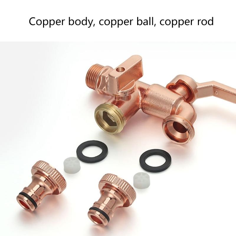 Strong Metal Faucet with Not Freeze Function Easy Installation Metal Water Tap for Washing Machine Outdoor Sink