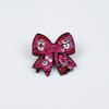 Personalized Pink Bow Stethoscope Brooch Badge
