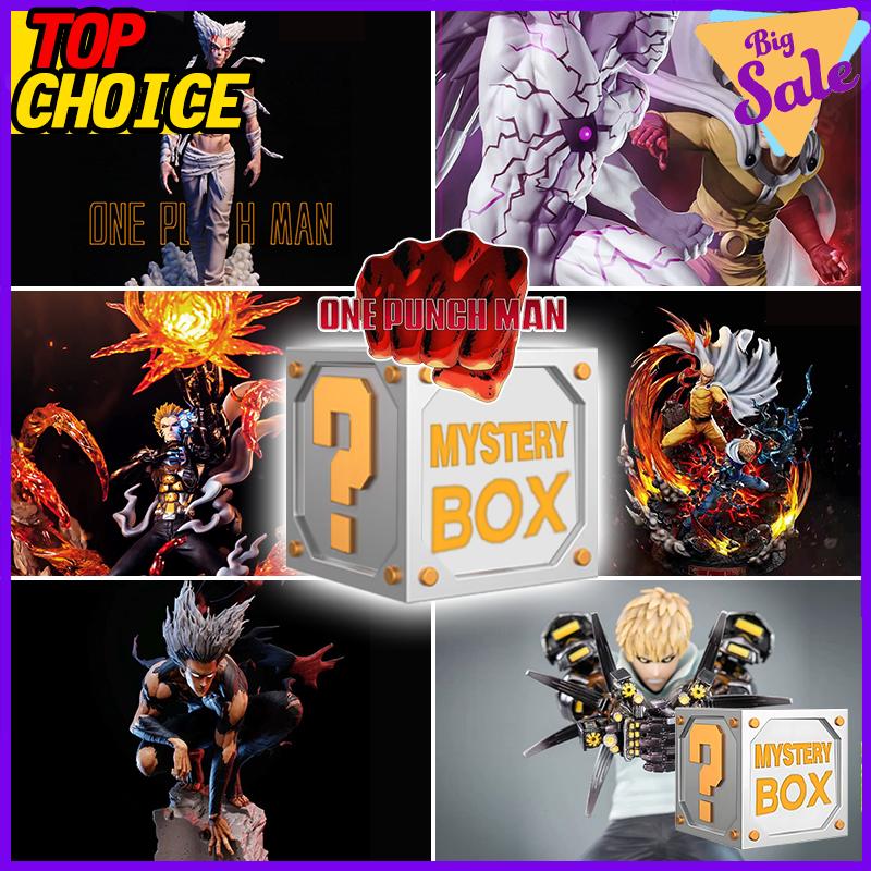 One Punch Man Animation Mystery Case Saitama Genos Garou Action Figure Collector-Worthy Plaything Kit Blind Case Surprise Present for Fans Costume
