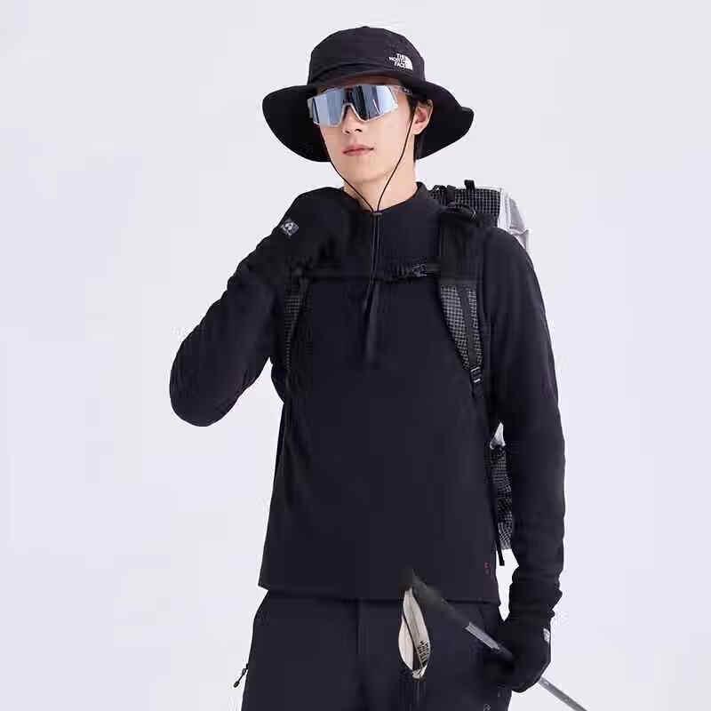 Tuoluozhe Men s Half-Zip Fleece Base Layer XRY413004LL L