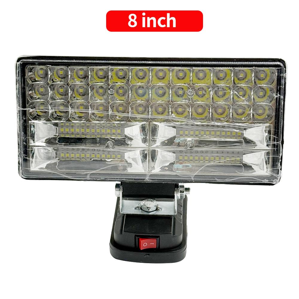 For Makita 18V Li-ion Battery LED Work Light 3/4 Inch Flashlight Portable Emergency Flood Lamp Camping Lamp