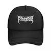Baseball Caps Falling In Reverse Skull Heavy Metal Mesh Hats Outdoor Adjustable Adult Hats