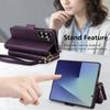Crossbody Wallet Case for Samsung Galaxy Z Fold 7 6 5 4 3 RFID Blocking Zipper Flip Cover Card Holder Kickstand Purse