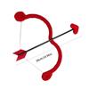 Heart Shaped Arrows And Bow Costume Accessories Props for Role Playing And Creative Photography Party Props