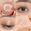XIXI Single Color Eyeshadow: Waterproof, Shiny, Super Sparkly Highlighter for Brightening Under-Eye.