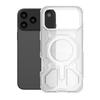 Translucent Frosted Phone Case for IPhone 17Air 16E 17 16 15 14 13 Pro Max Magnetic Wireless Charging Anti-Drop Protective Cover