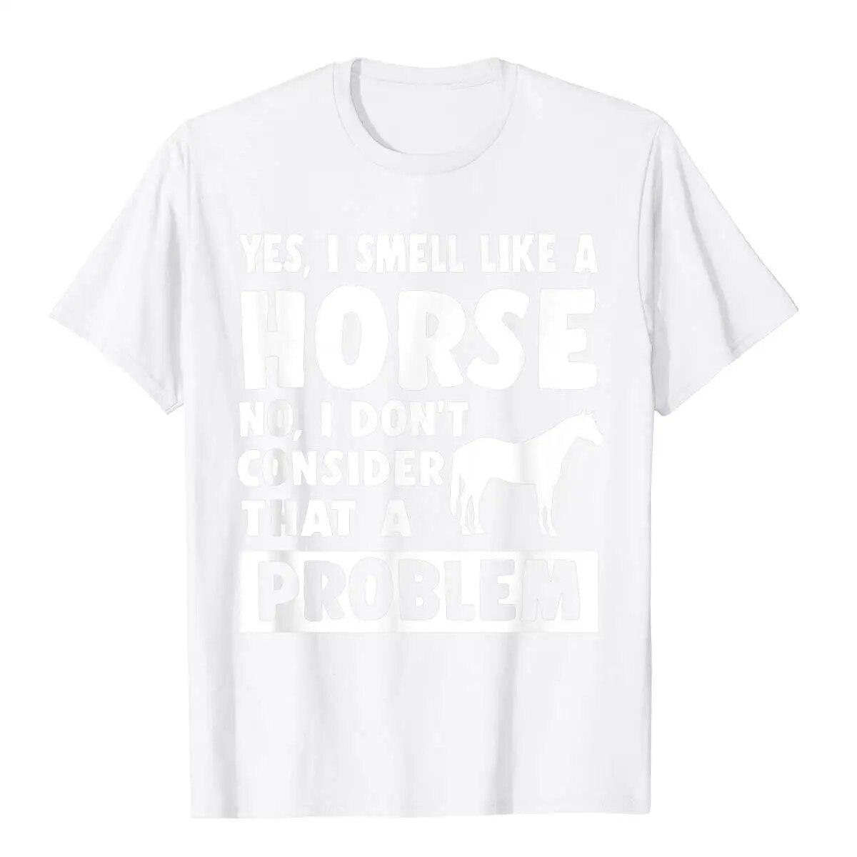

Да, я пахну как лошадь, забавная футболка для любителей лошадей, молодежные хлопковые топы унисекс, футболки, крутая новая футболка 3XL