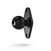 Kaedear Mounting Mount Bike Aluminum KDR-R4 Bracket, Holder, Mount, 25.4mm Ball, 1-inch,