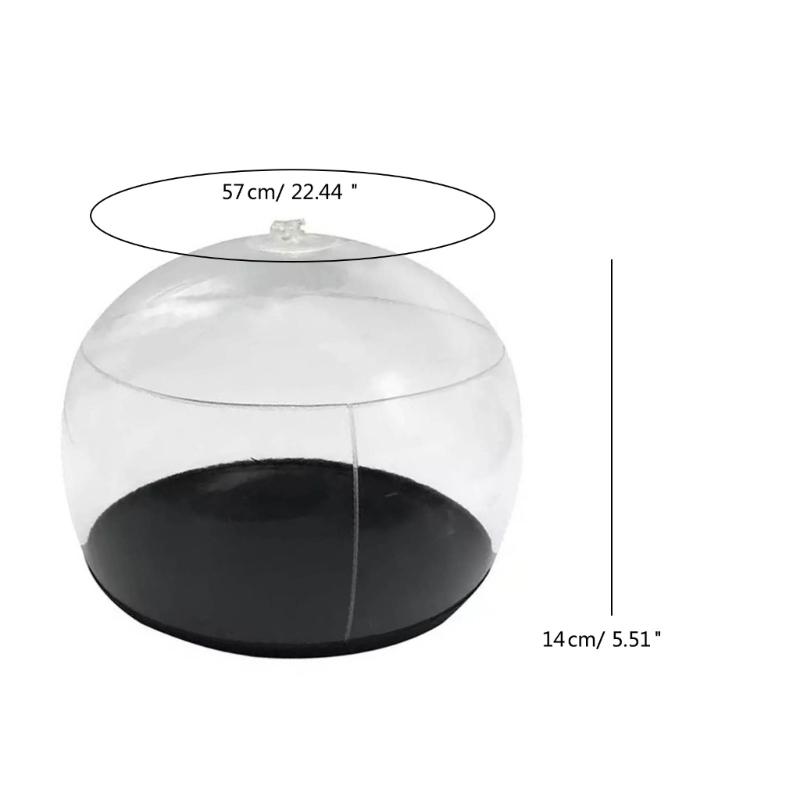 Langlebige PVC Hut-Mannequin Faltbarer Hutständer Leichter Tischplatten-Dom-Hutständer Hut-Organizer für Hutladenbesitzer