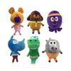 (6-Piece Set) Plush Toy Dolls Adorable Toys Children's Birthday Gifts