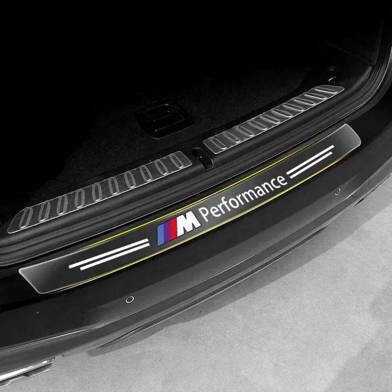 For BMW Transparent Car Trunk Badge Protective Sticker Auto Goods For BMW M M3 M4 M5 X1 X3 X5 X6 X7 F10 F20 F22 F30 G20 G30 Perf