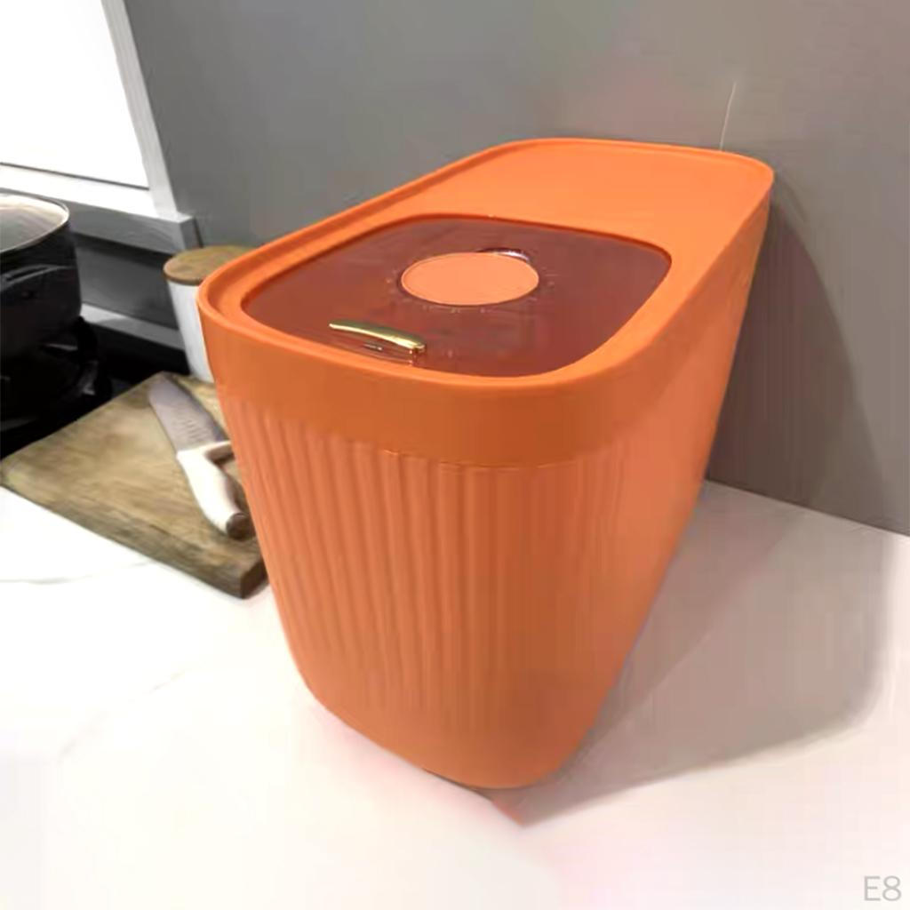 Mehl Müsli Aufbewahrung 10kg Vorräte Schreibtisch Versiegelbarer Eimer Vorratskammer Behälter Haushalt