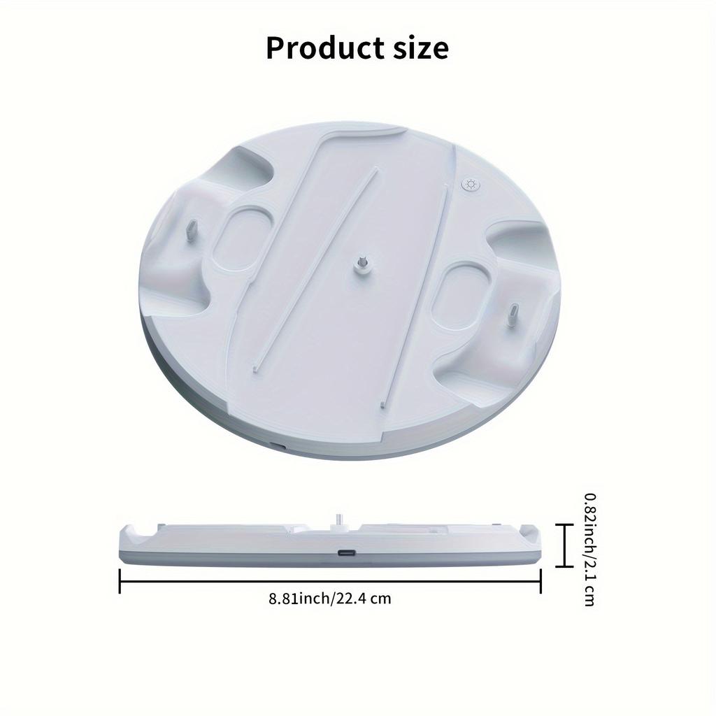 Colorful Luminous Bracket for PS5 Slim Game Console, Optical Version Digital Version Base Bracket for PS5 Slim Game Console