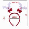 Christmas Hair Clip & Headband Set: Snowman Ornament, Bow, Hat - Perfect Holiday Accessories for Kids