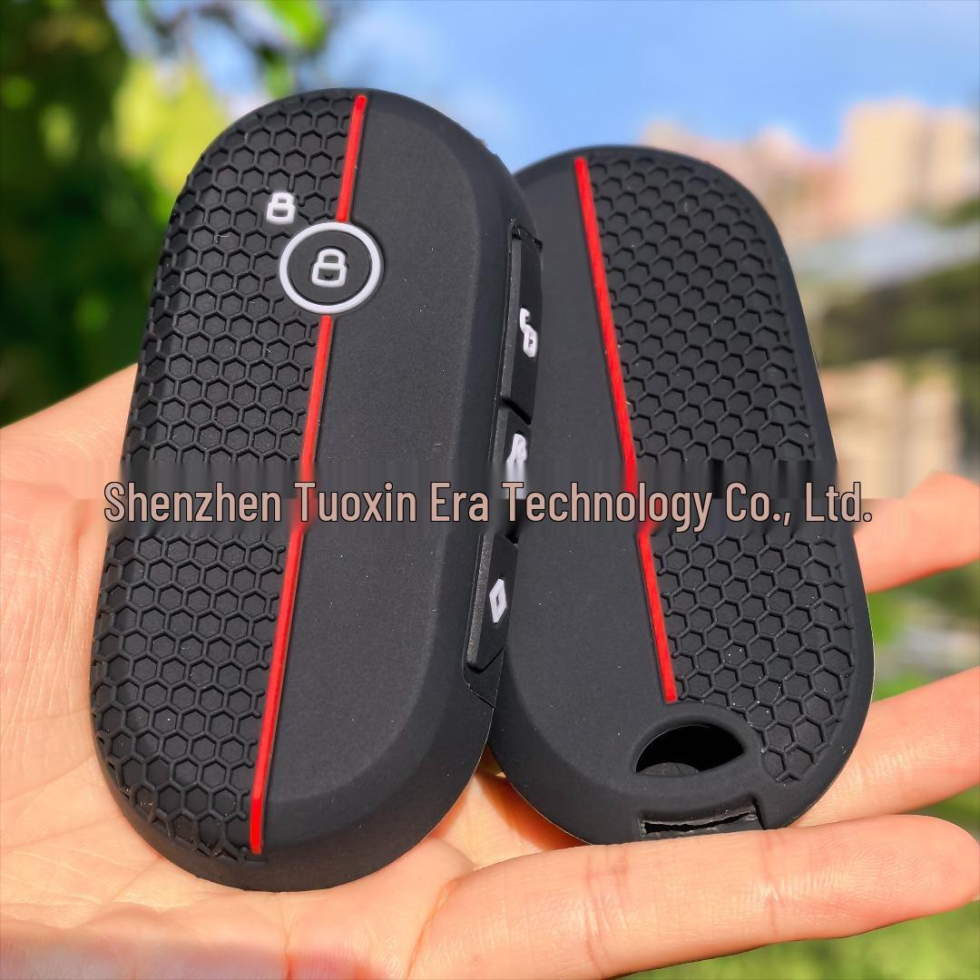 

Li Auto L7/L8/L9 Silicone Key Cover: Anti-Drop Protective Shell for MEGA Car Remote. чёрный