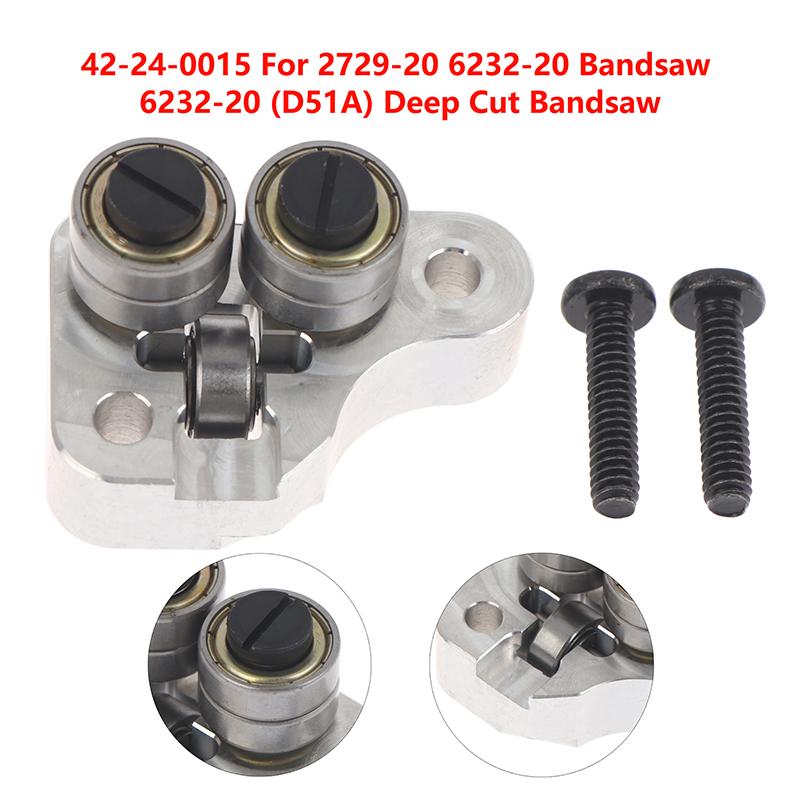 1Pc Front Guide Roller Kit 42-24-0015 For 6232-20 (D51A) Deep Cut Bandsaw 2729-21 18V Fuel Deep Cut Bandsaw