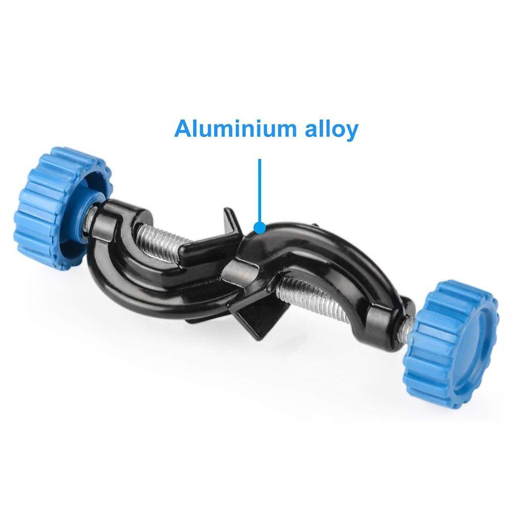 1/4Pcs Aluminum Alloy Lab Stand Clamp Holder  Laboratory Rod Clamp  Laboratory Use