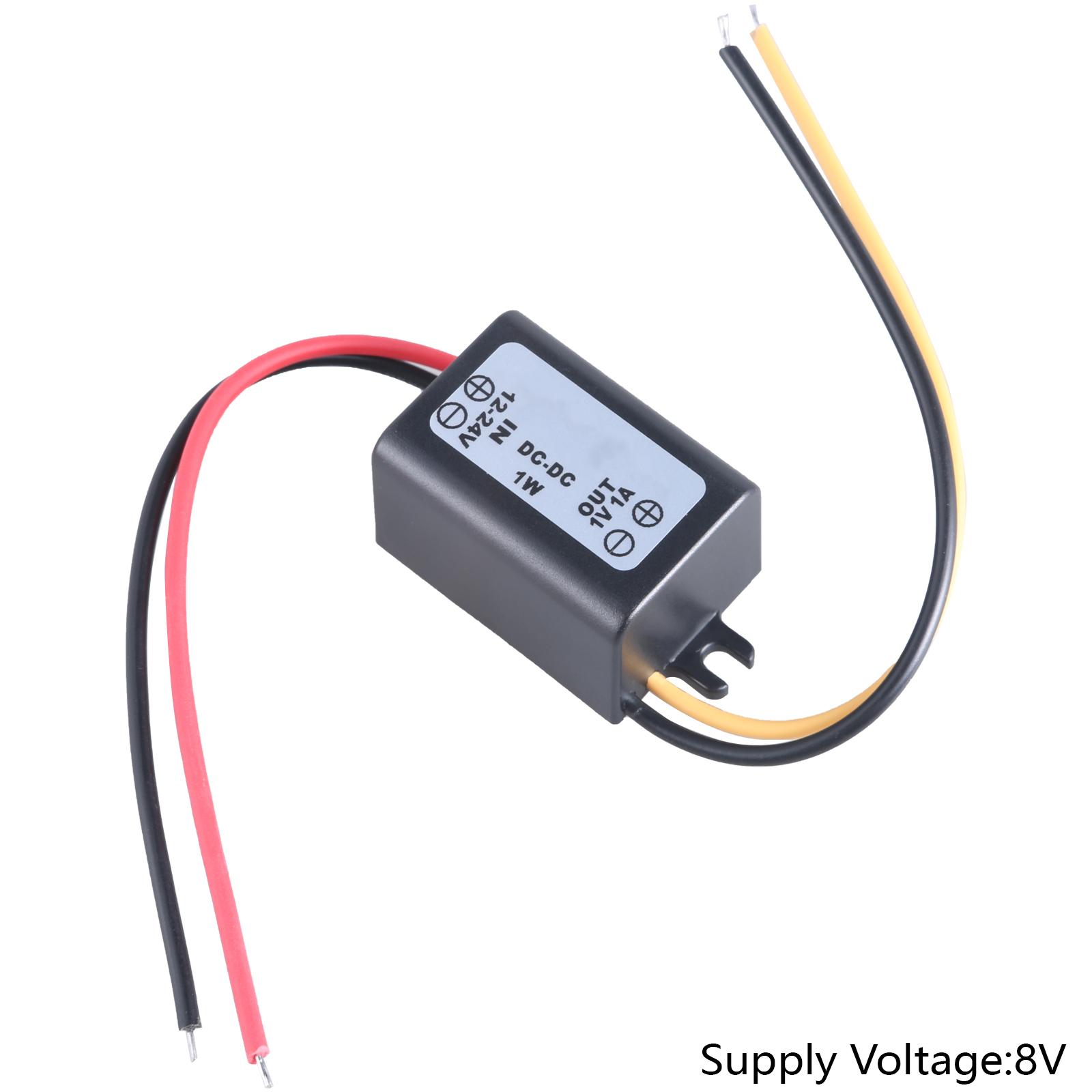 

Водонепроницаемый понижающий преобразователь 12 В, 24 В в 1/2/7/8/10 В, 1 А, модуль преобразователя питания для автомобильного светодиодного дисплея, двигателя 8V