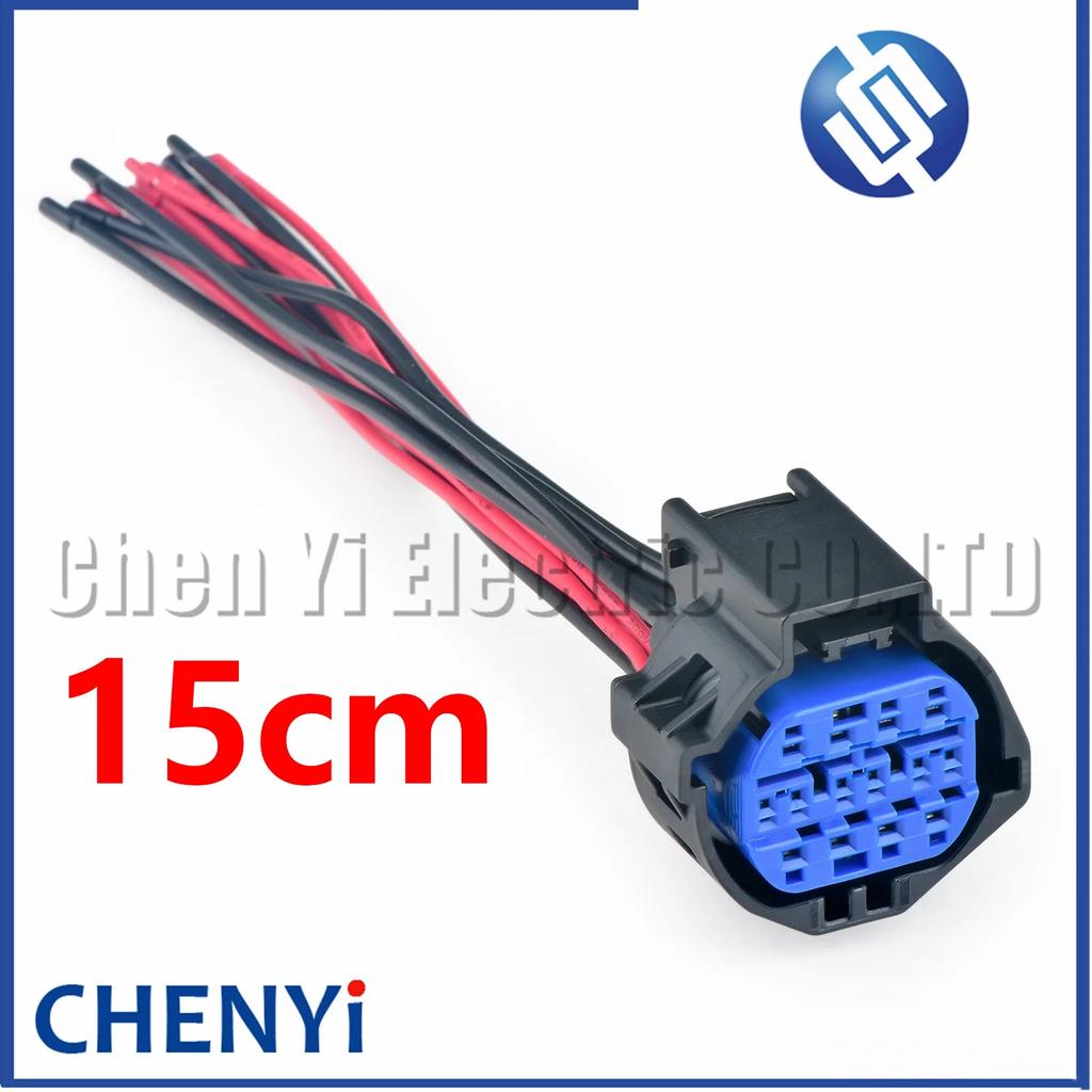 14 Pin 8B+6S Automotive Waterproof Connector Car Electric Wire Socket Headlight Wire Harness Plug For Hyundai Kia