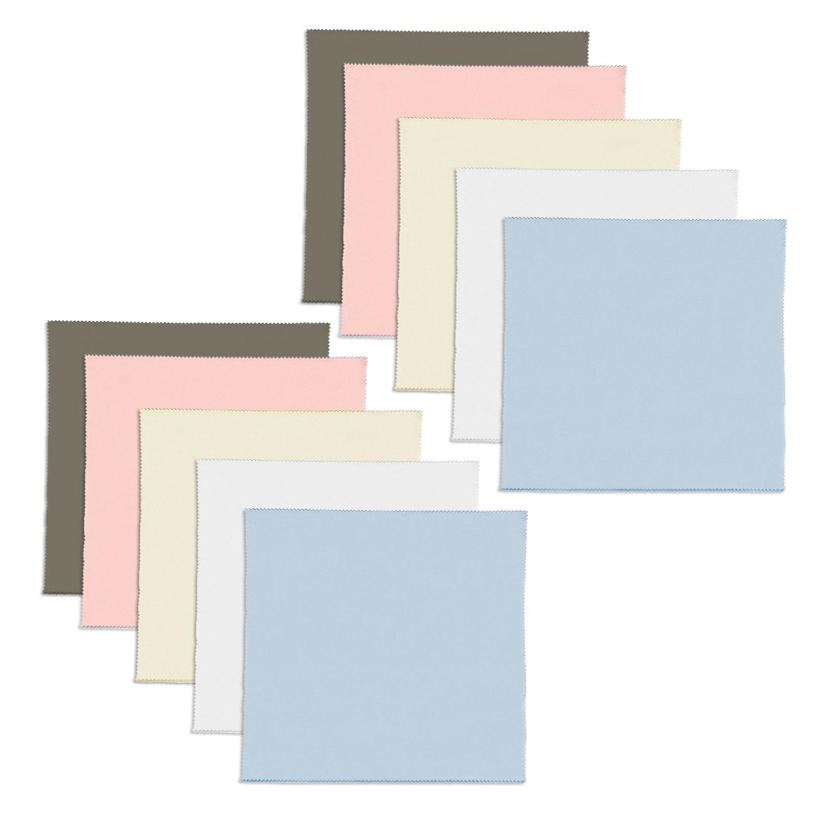 

Pack of 10 Polishing Cloths 31x31cm Music Instruments Cleaning Cloth Perfect for Guitarists Pianists Violinists Present 1