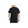 Nike T Shirts Men's Black Crew Neck Moderate Straight Fit DQ2414-010