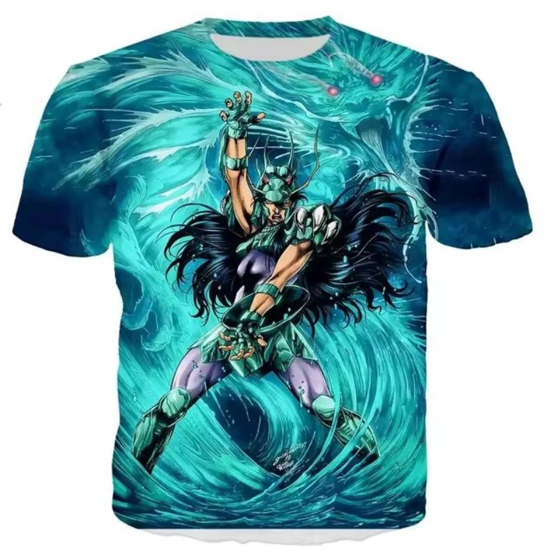 Sommer Mode Cartoon 3D Druck T-Shirts Damen Streetwear Casual Harajuku Y2k Kurzarm T-Shirt O-Ausschnitt Tees Tops Kleidung