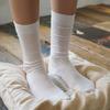 [BIARRITZ/26SS] Milky Lip See-through Crew Socks 2 Colors