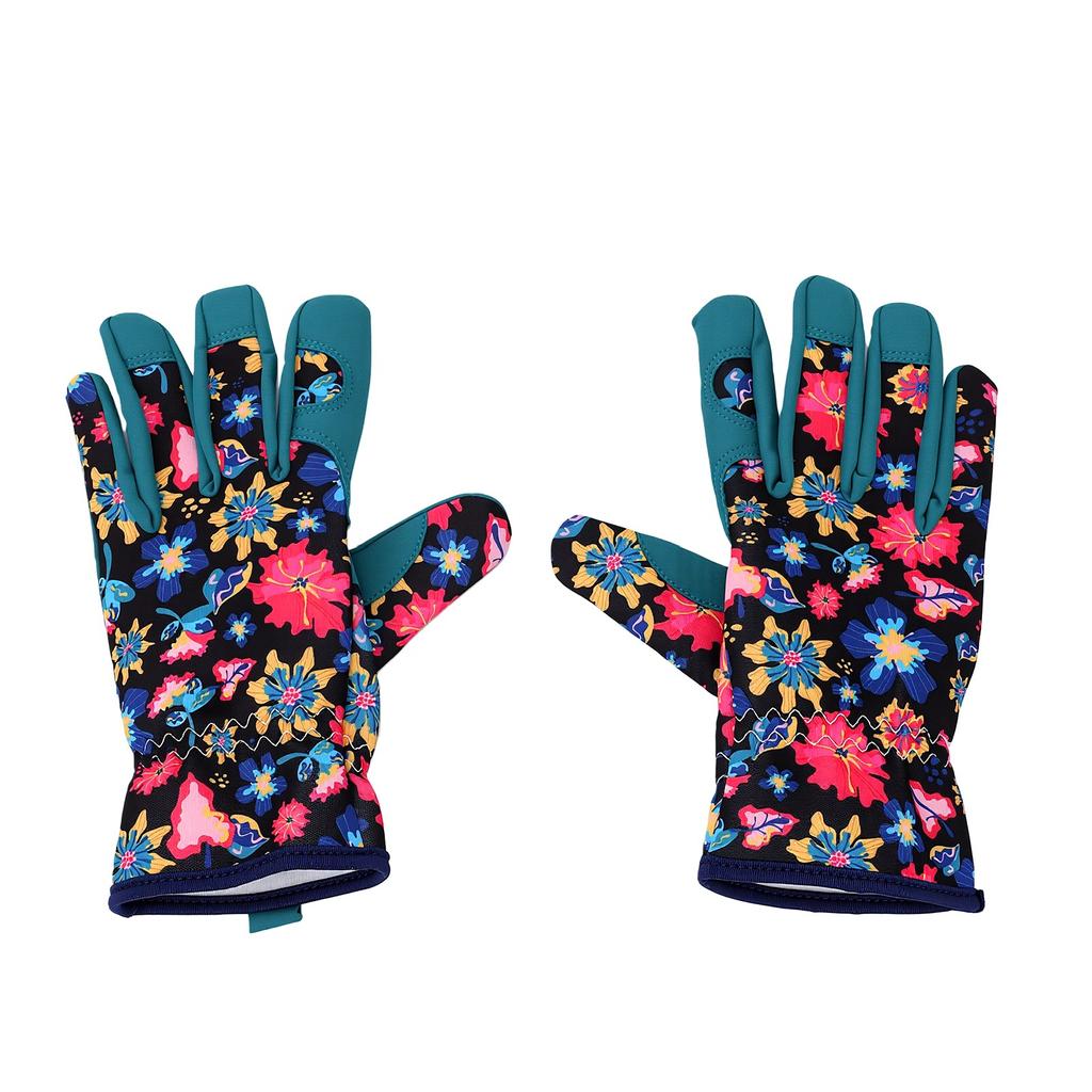 Gardening Gloves Breathable Anti Slip Grip Work Glove for Weeding Digging Planting Raking and Pruning HS 06