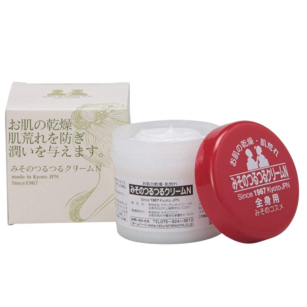 Kyoto Misono Cosmetics Misono Smooth Cream N, All-over body cream, fragrance-free, night creamlotion, Kyoto Misono Cosmetics Maiko Series, 110g