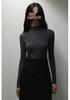 Women's Skin-Friendly Wool Sweater Series: Multi-Color High, Roll, or Half-High Neck Fine Knit 100% Pure Wool